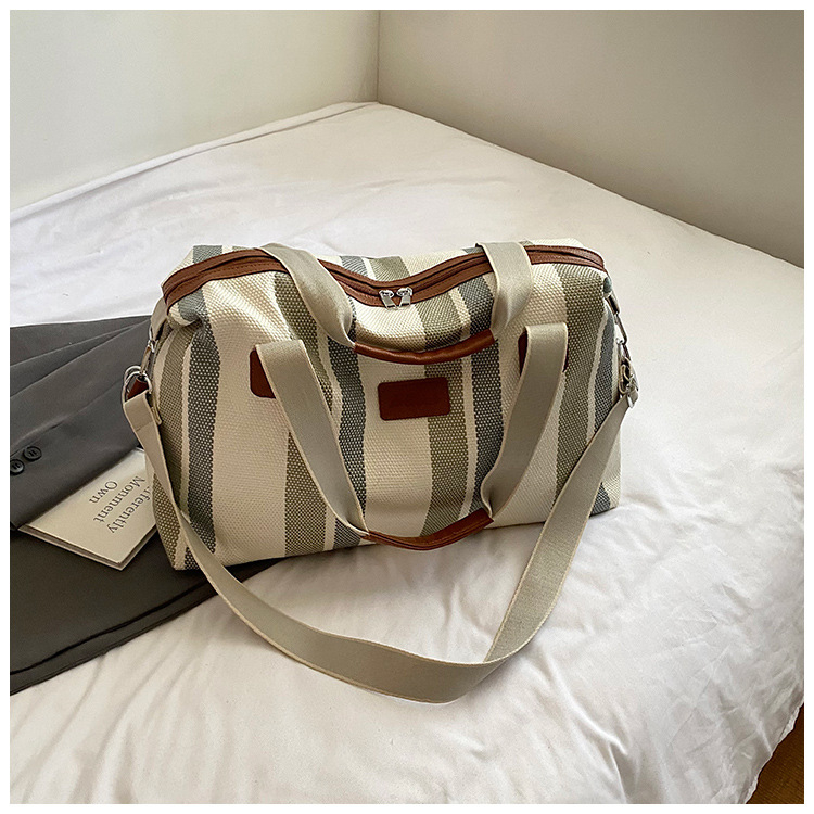 Utazótáska street-stílusban, PU anyag, vízszintes négyzetes forma, cipzáras nyitás, poliészter bélés, 2025 nyár