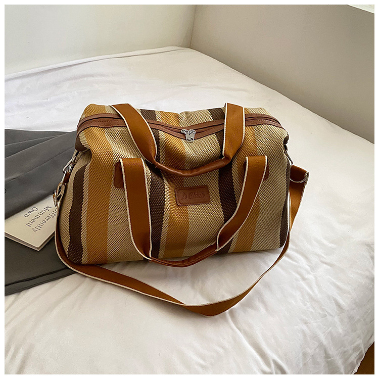 Utazótáska street-stílusban, PU anyag, vízszintes négyzetes forma, cipzáras nyitás, poliészter bélés, 2025 nyár