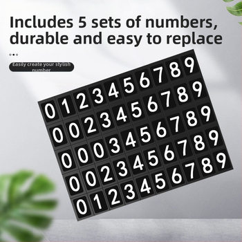 Προσωρινή πινακίδα παρκαρίσματος με αριθμό – αλουμινένιο κράμα, εκτύπωση λογότυπου, δυνατότητα εξατομίκευσης, μάρκα YONG XUN