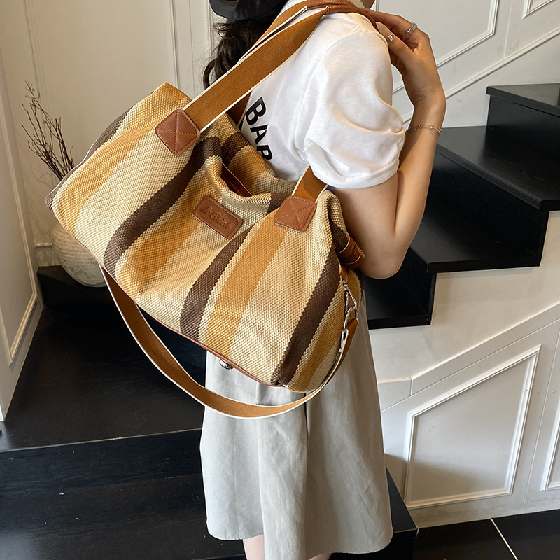 Torba za putovanje velike kapacitete 36–55L, PU materijal, vrlo lagana i otporna, podstava od poliestera, karirani uzorak, ležerni stil putovanja, unisex