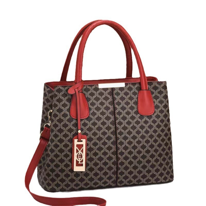 PU Tote torba sa zipom, horizontalni kvadratni oblik, unutarnji sloj