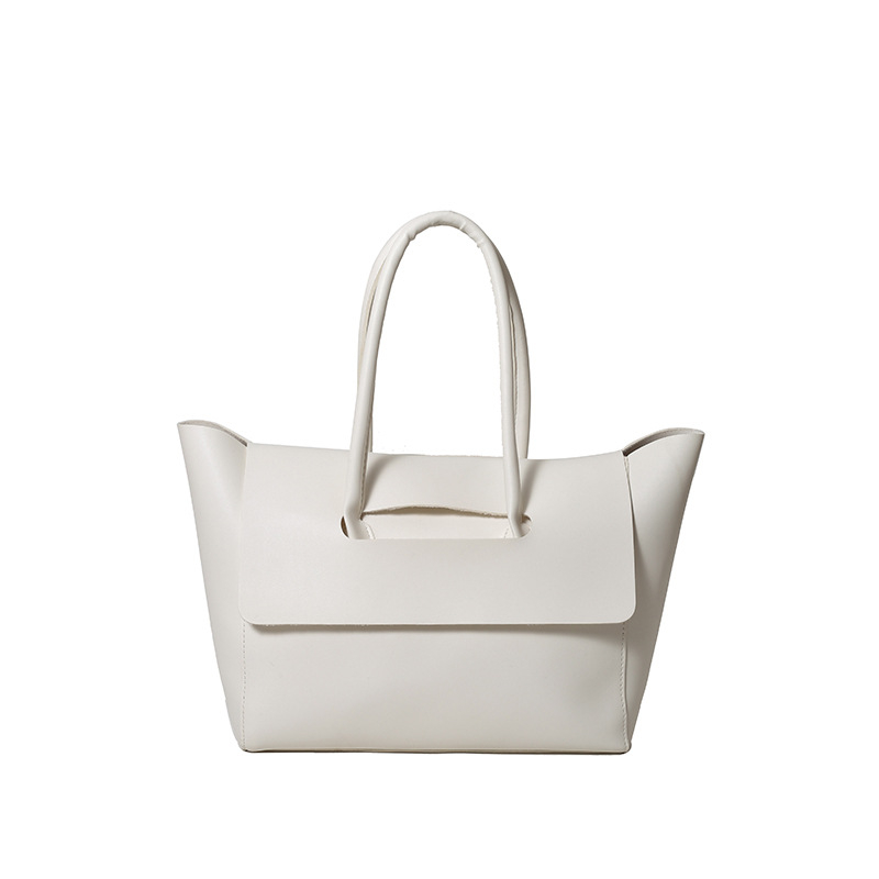 PU bucket tote torba, magnetno zatvaranje, unutarnji džepovi za telefon i ID, poliester podstava, dvostruki remeni