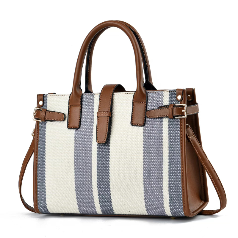 Ženska Tote torba – lagana luksuzna PU, poslovni stil putovanja, horizontalno kvadratni oblik, zatvaranje na zip, unutarnji džepovi