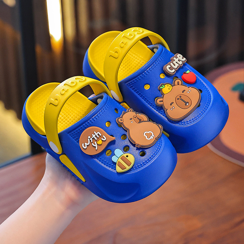 Gyerekeknek Crocs-stílusú szandál EVA felsőrésszel, uniszex, 1–12 éveseknek, 2025 tavasza