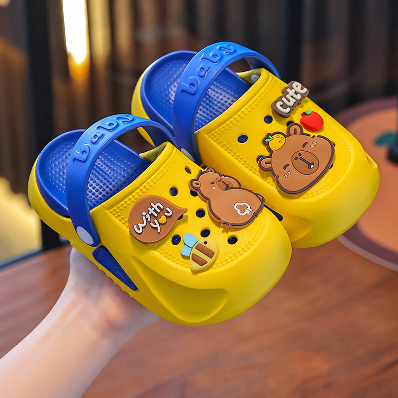 Gyerekeknek Crocs-stílusú szandál EVA felsőrésszel, uniszex, 1–12 éveseknek, 2025 tavasza