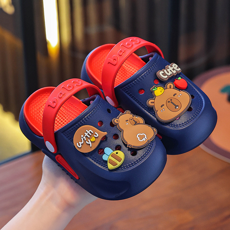 Gyerekeknek Crocs-stílusú szandál EVA felsőrésszel, uniszex, 1–12 éveseknek, 2025 tavasza