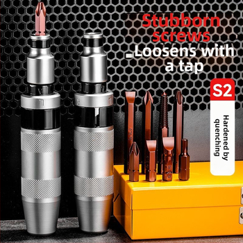 San kun κατσαβίδι αντίκτυπου από ανθρακούχο χάλυβα – πολυλειτουργικό, καθολικό εργαλείο αφαίρεσης σκουριάς