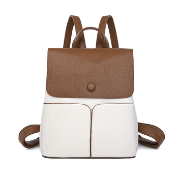 Ženski ruksak od PU materijala, gradski stil, zatvarač, poliester podstava, unutarnji džep sa zatvaračem i džep za mobitel