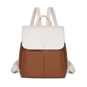 Ženski ruksak od PU materijala, gradski stil, zatvarač, poliester podstava, unutarnji džep sa zatvaračem i džep za mobitel