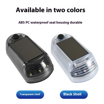 Ηλιακό προειδοποιητικό φως οροφής αυτοκινήτου (μοντέλο 10, ABS, 3.7V, 1.5A, 0.2W)