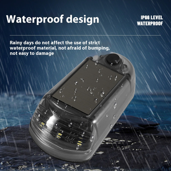 Ηλιακό προειδοποιητικό φως οροφής αυτοκινήτου (μοντέλο 10, ABS, 3.7V, 1.5A, 0.2W)