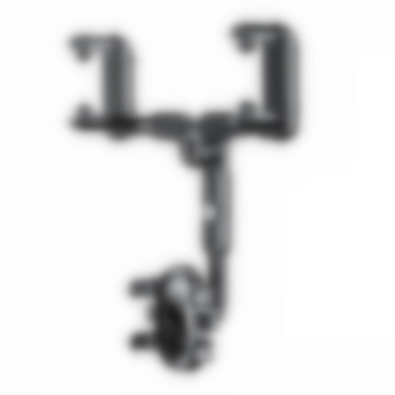 Αναδιπλούμενη και εκτεινόμενη στήριξη τηλεφώνου αυτοκινήτου για καθρέπτη οπισθοπορείας με περιστρεφόμενη κεφαλή, snap-on εγκατάσταση, AR πλοήγηση και καταγραφή ταξιδιού