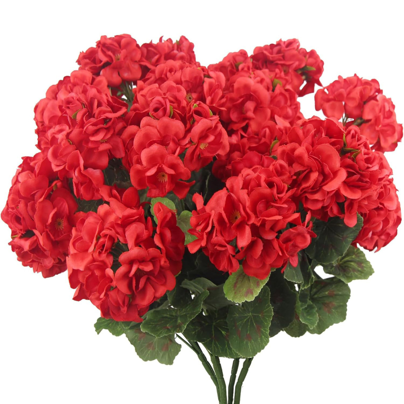 Букет Begonia от коприна, петглавен, за домашна декорация в хол и спалня, реквизит за фотосесии