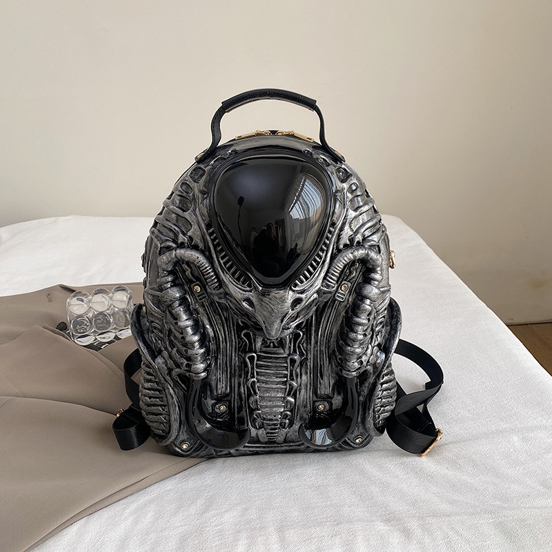 Dámsky batoh — street fashion štýl, akrylový materiál, jar 2025, zapínanie na zips, vrecko na telefón