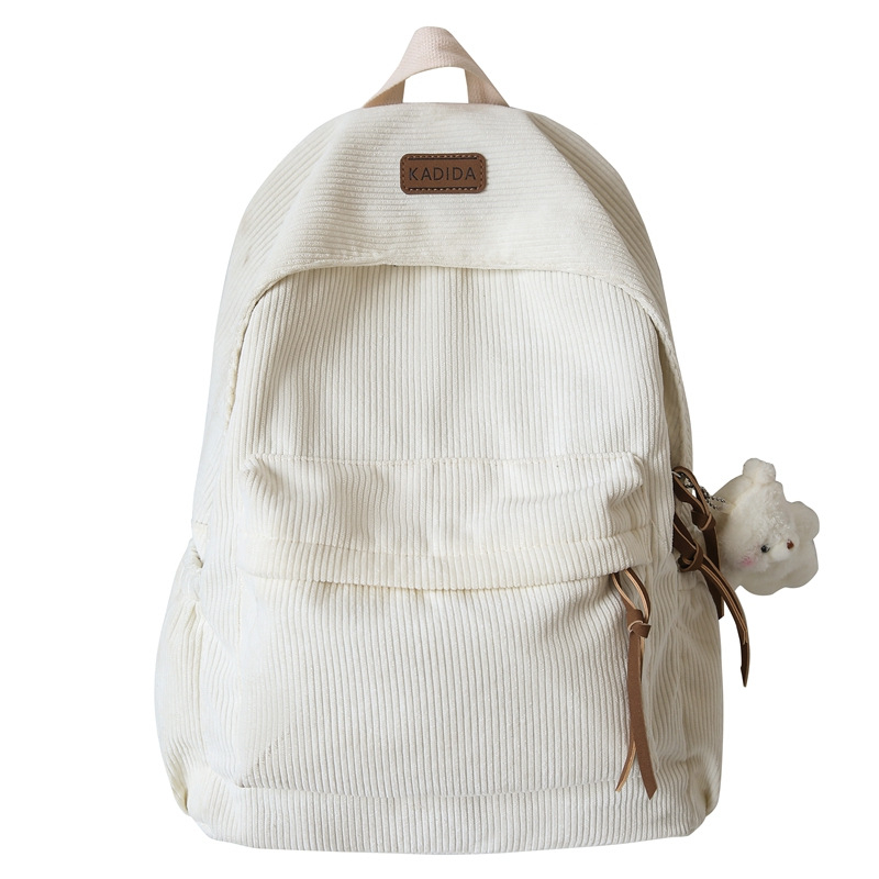 Dámsky batoh v kórejskom štýle, jednoduchý a štýlový pre študentky, nylon, objem 20–35 L, priedušný, vhodný pre 14-palcový notebook, zakrivené ramenné popruhy