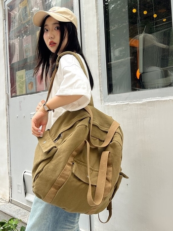 Unisex nylonový batoh na cestovanie, 36–55L, 15-palcový notebook, priedušné ramenné popruhy, mestský štýl