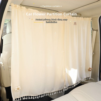 Κουρτίνα ιδιωτικότητας παραθύρου αυτοκινήτου με βεντούζα — σκίαση, θερμική μόνωση από ύφασμα, κατάλληλη για την εμπρόσθια ζώνη