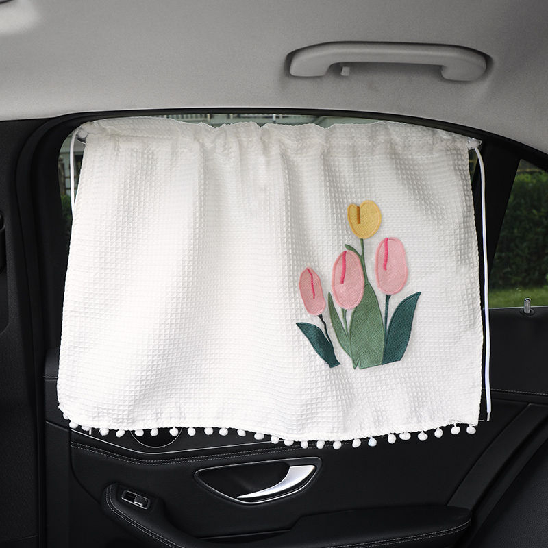 Autóablak magánélet-függöny szívókorongos rögzítéssel – vastag vászon, hőszigetelés, univerzális illeszkedés az előre részhez