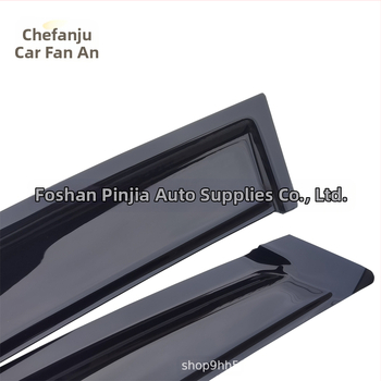 Ακρυλικός προστατευτικός βροχής για RAV-4, εγκατάσταση με κόλλα, συμβατό με μοντέλα 1994–2023, σετ 4 τεµάχια