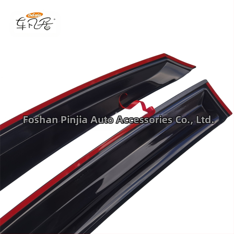 Акрилен дъждовен щит за RAV-4, монтаж с лепило, съвместим с модели 1994–2023, опаковка 4 бр.