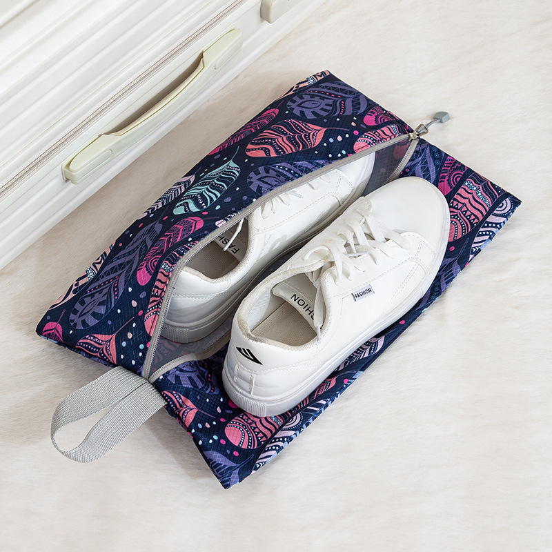 4-частен комплект за пътуване за компресирано съхранение с принт – PP материал