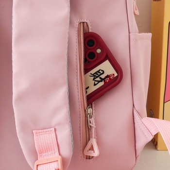 Νάιλον σακίδιο πλάτης για σχολείο - αναπνεύσιμο, αδιάβροχο, πολύ ελαφρύ, προστασία της σπονδυλικής στήλης (Νάιλον; αναπνεύσιμο; αδιάβροχο; πολύ ελαφρύ; προστασία σπονδυλικής στήλης)