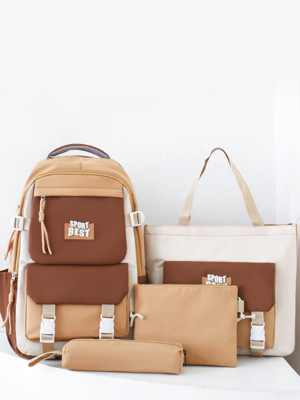 Školský batoh, ľahký, znižujúci záťaž, objem 56–75 L, nylon, unisex, vhodný pre 13-palcový notebook, voľnočasové cestovanie