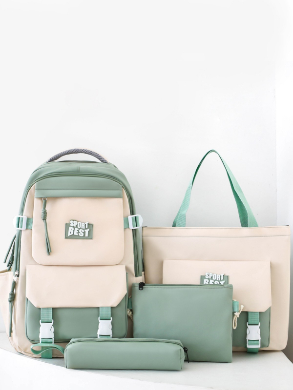 Školský batoh, ľahký, znižujúci záťaž, objem 56–75 L, nylon, unisex, vhodný pre 13-palcový notebook, voľnočasové cestovanie