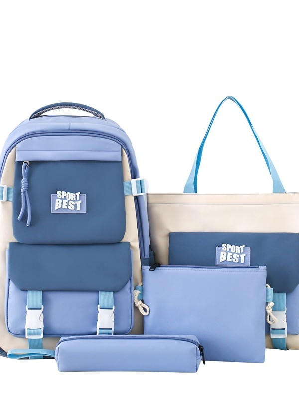 Školský batoh, ľahký, znižujúci záťaž, objem 56–75 L, nylon, unisex, vhodný pre 13-palcový notebook, voľnočasové cestovanie