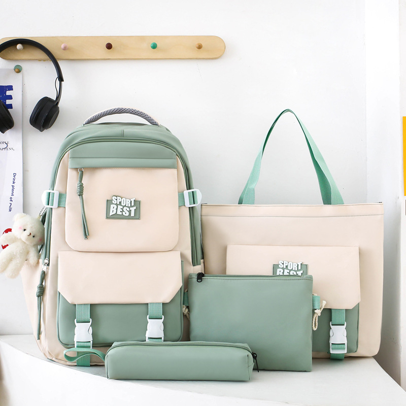 Školský batoh, ľahký, znižujúci záťaž, objem 56–75 L, nylon, unisex, vhodný pre 13-palcový notebook, voľnočasové cestovanie