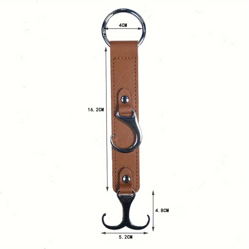 Kožni dvostruki držač za stražnju sjedalu automobila – nosivost 10 kg, moderan minimalistički dizajn, lansirano ljeto 2024