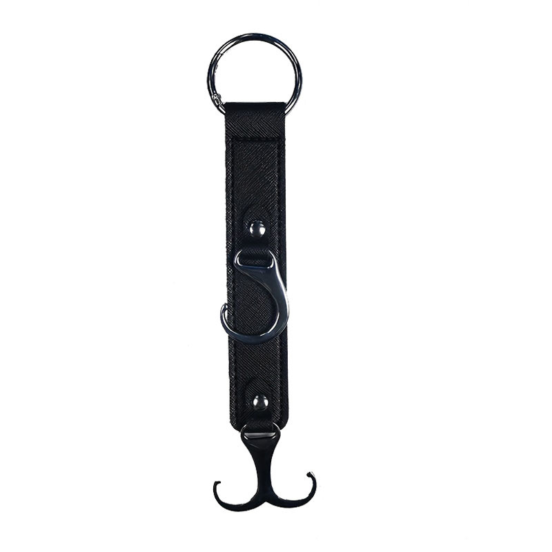 Kožni dvostruki držač za stražnju sjedalu automobila – nosivost 10 kg, moderan minimalistički dizajn, lansirano ljeto 2024