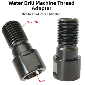 ZUXLA Адаптери за нишки за rhinestone: M22 към 1-1/4-7 и M16 към 1-1/4-7, 40Cr стомана