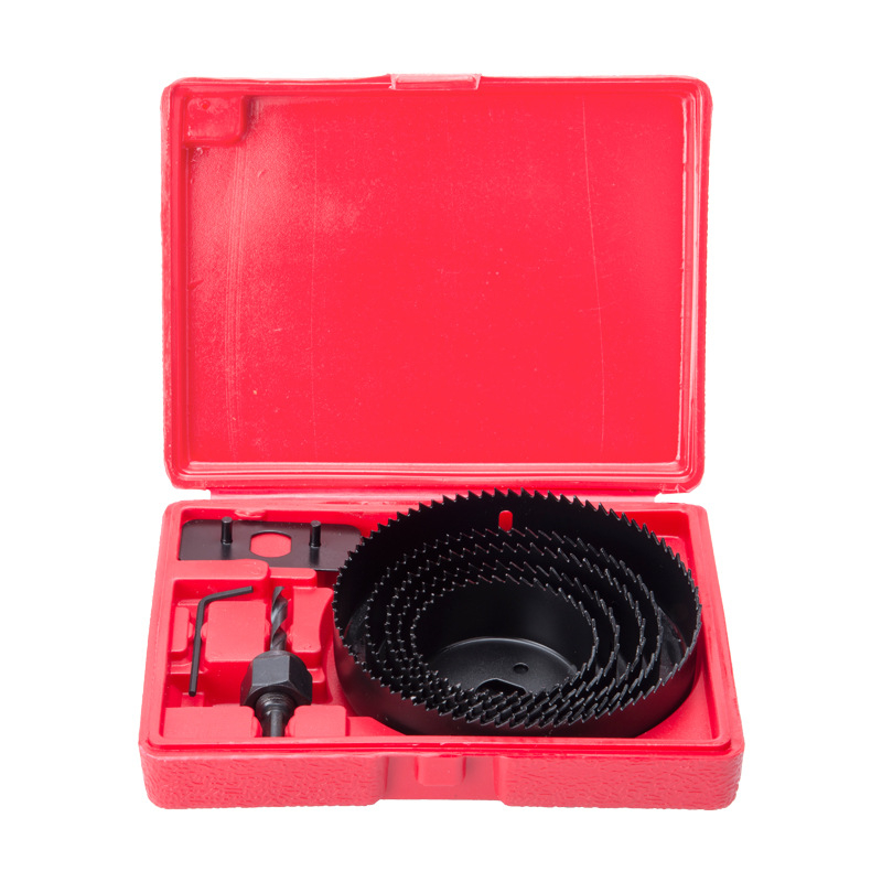 Биметален комплект за пробиване на отвори за неръждаема стомана, метални листове, алуминиев сплав, дърво и PVC тръба