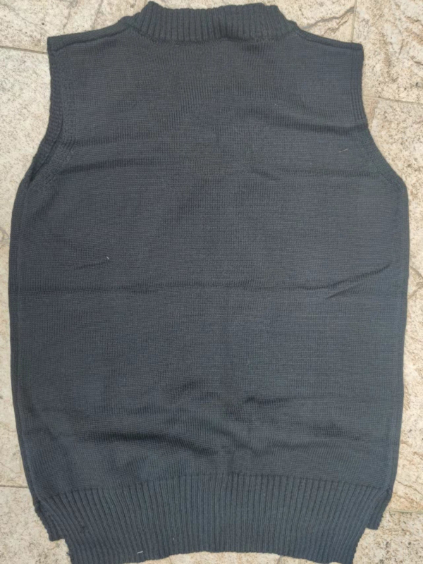 Ženski pleteni top s V-izrezom, široka silueta, poliester materijal