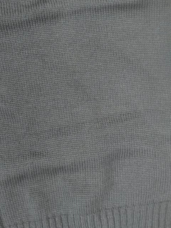 Ženski pleteni top s V-izrezom, široka silueta, poliester materijal