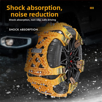 Lanturi de zăpadă pentru anvelope auto și SUV — universale, model 4030, greutate 0.7 kg, brand csxh