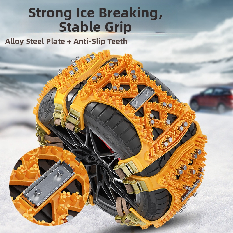 Lanturi de zăpadă pentru anvelope auto și SUV — universale, model 4030, greutate 0.7 kg, brand csxh