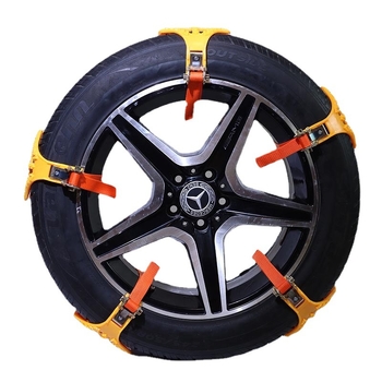 Snow Luton – Lanțuri antiderapante din cauciuc pentru anvelope pentru vanuri, mașini și SUV-uri; lățimea anvelopei 165–265 mm; 305 g/bucată; procesare personalizată