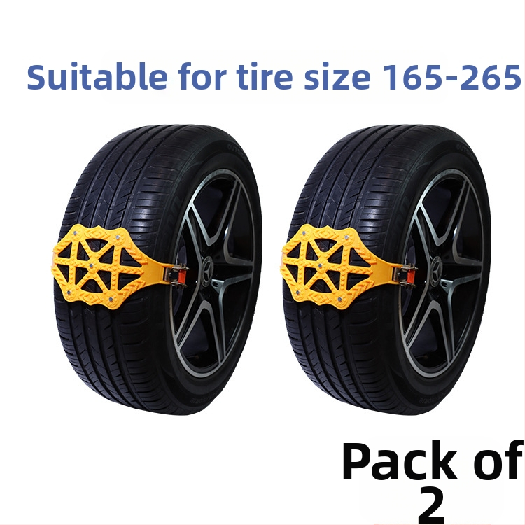 Snow Luton – Gumiabroncs anti-slip láncok Vans, autók és SUV-k számára; Anyag: gumi; Szélesség: 165–265 mm; Tömeg: 305 g/db; Testreszabható feldolgozás