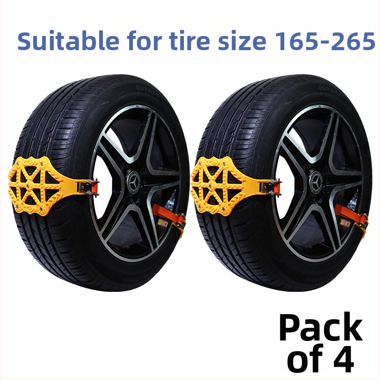 Snow Luton – Gumiabroncs anti-slip láncok Vans, autók és SUV-k számára; Anyag: gumi; Szélesség: 165–265 mm; Tömeg: 305 g/db; Testreszabható feldolgozás