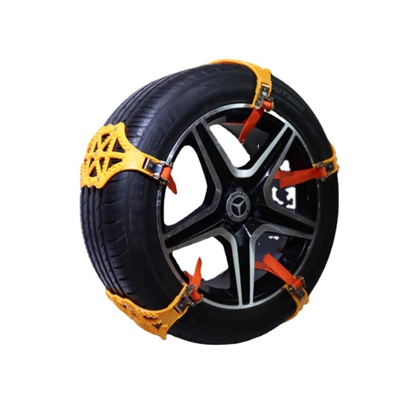 Snow Luton – Lanțuri antiderapante din cauciuc pentru anvelope pentru vanuri, mașini și SUV-uri; lățimea anvelopei 165–265 mm; 305 g/bucată; procesare personalizată