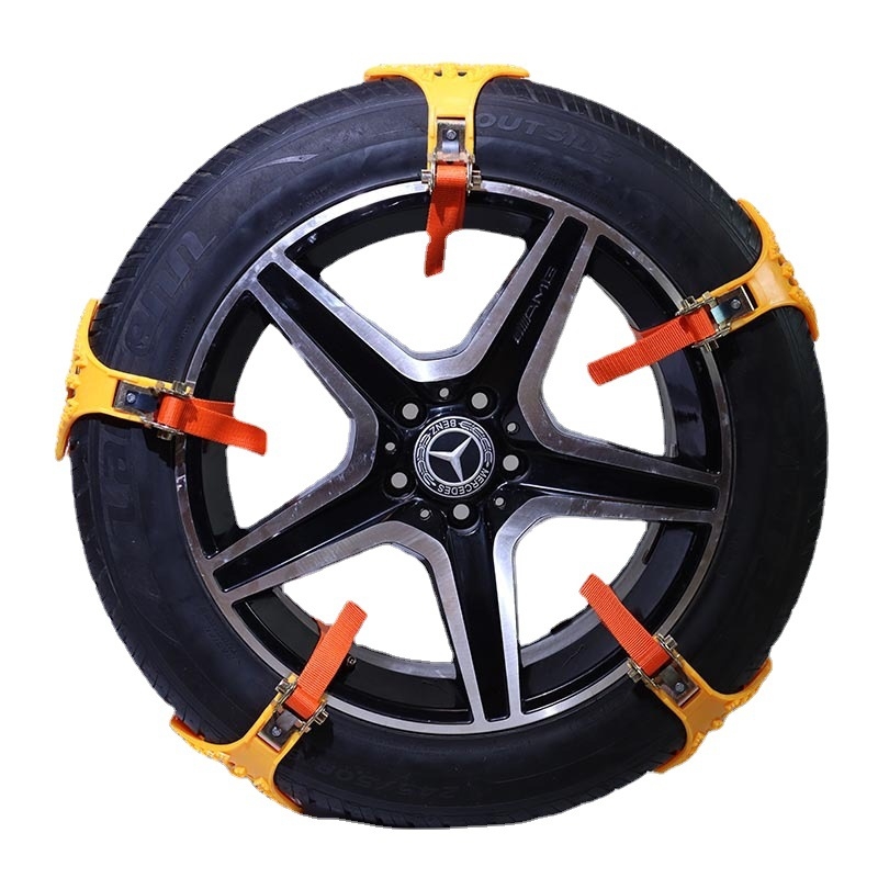 Snow Luton – Lanțuri antiderapante din cauciuc pentru anvelope pentru vanuri, mașini și SUV-uri; lățimea anvelopei 165–265 mm; 305 g/bucată; procesare personalizată