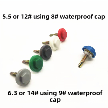 Пластмасов водоустойчив капак за винтове с шестостенна глава, dovetail винтов капак (Марка Songze; Цел: водоустойчив капак за кабелни връзки; Произход: Хебей)