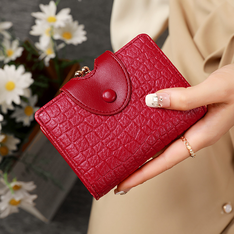 Moterų kortelių dėklas su keliais skyriais ir ID kišene, kompaktiškas PU audinys, atsparus nusidėvėjimui, miesto minimalistinis stilius