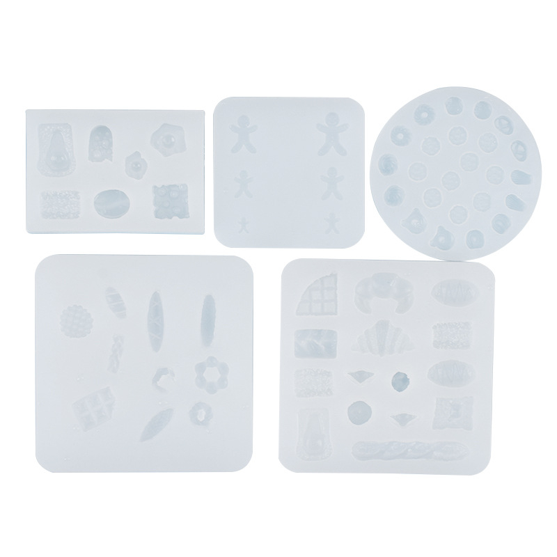 Силиконова форма за печене, правилен многоъгълник, пускана през 2023 г., подходяща за торти, шоколад, тестени изделия, мус и желе.