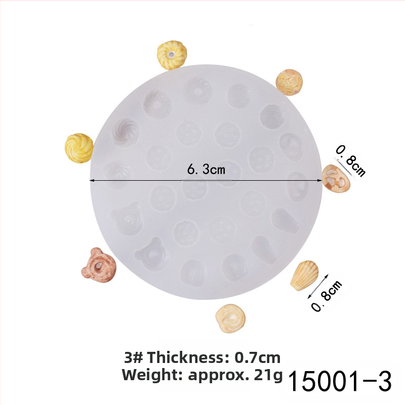 Силиконова форма за печене, правилен многоъгълник, пускана през 2023 г., подходяща за торти, шоколад, тестени изделия, мус и желе.