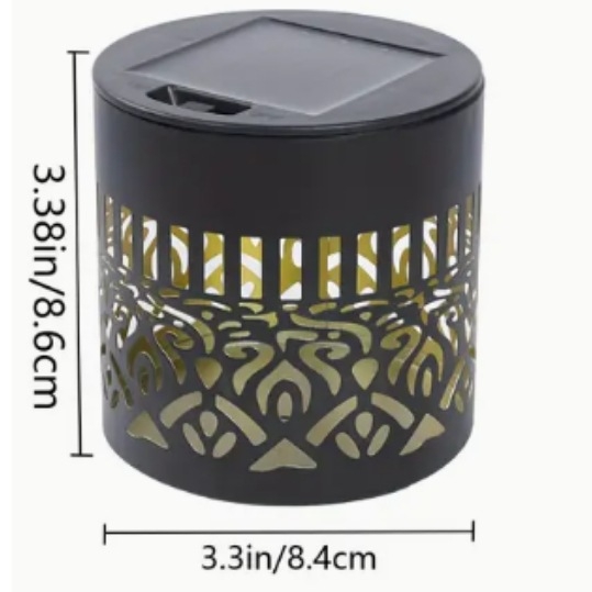 Napelemes falikar mandala napraforgó alakú kerthez – modell ZY-005, IP65, LED, világítási idő 6–12 óra, élettartam 5000 óra