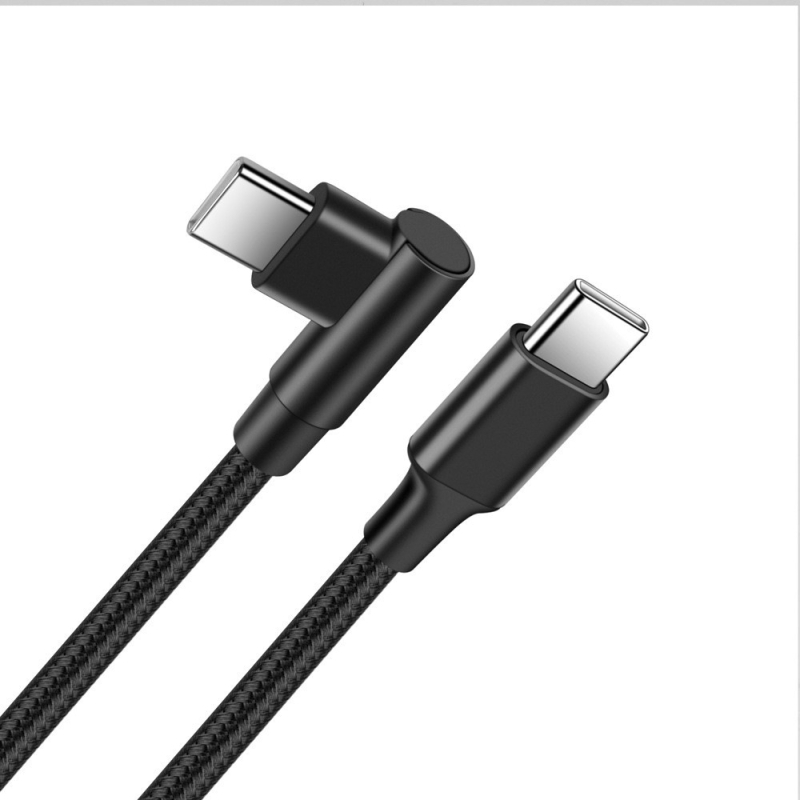 Type-C kábel s nylonovou textúrou pre rýchle nabíjanie 60W, vhodný pre tablety, počítače a mobilné telefóny