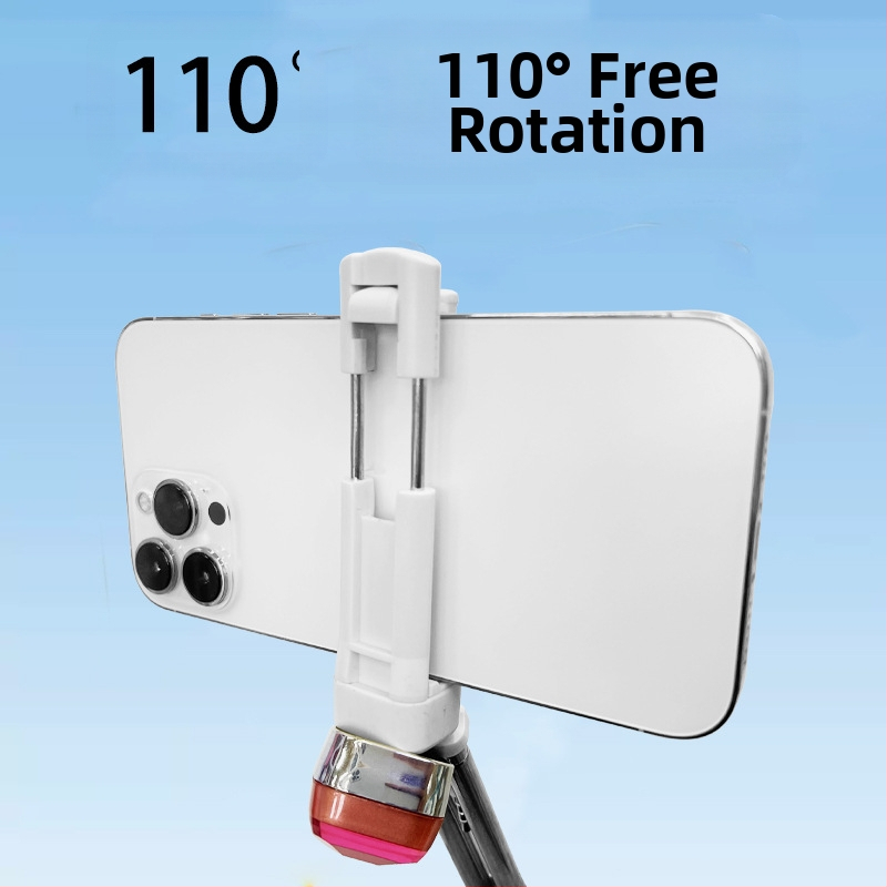 Алуминиев селфи стик за Android, iPhone и Huawei с Type-C конектор — без Bluetooth, без дистанционно, стабилизация